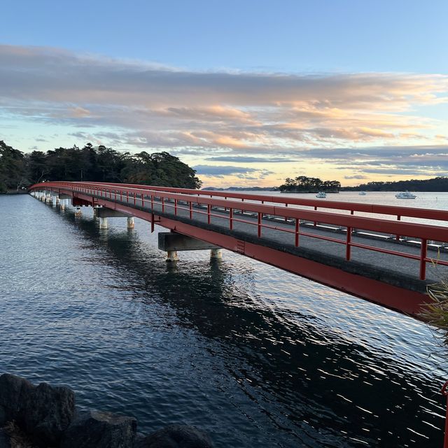 日本三大景色の1つ、松島海岸へ