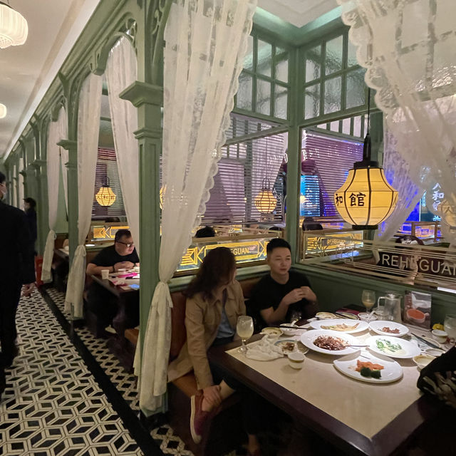 上海靜安區｜懷舊風嘅大閘蟹菜色專門店