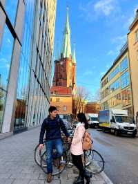 St. Clara's Church โบสถ์เก่าแก่ย่านดัง @stockholm