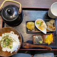 มื้อเที่ยงที่ Matcha Republic เกียวโต