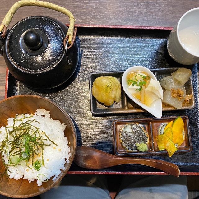 มื้อเที่ยงที่ Matcha Republic เกียวโต