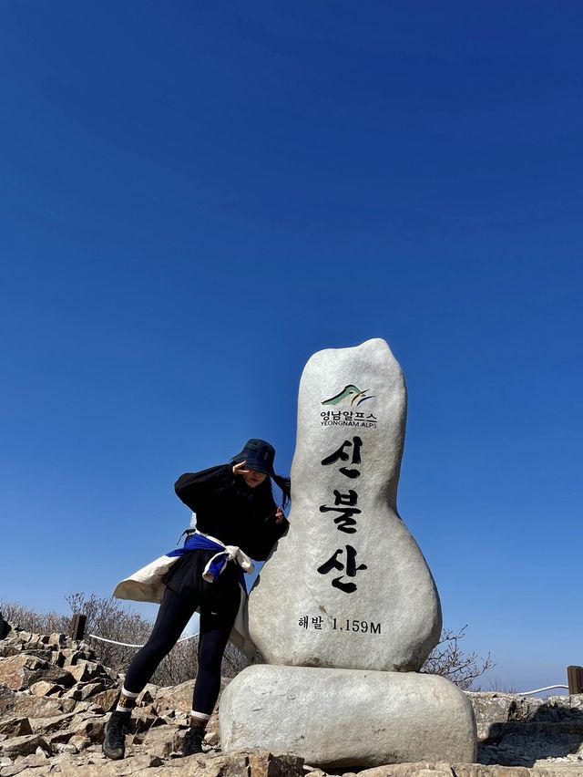 영남알프스 8봉 “신불산, 간월산” 등산