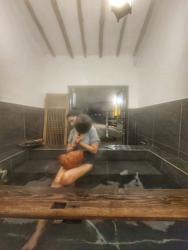 겨울이라 더 좋은 자쿠지까지 완벽했던 촌캉스💛