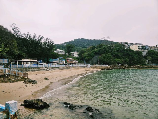 香港美麗如畫的沙灘