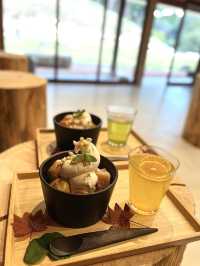 【山口カフェ】角島大橋展望台から徒歩5分！海が見える丘の四季の茶屋🍵