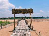 Kaoh Pan Island Bamboo Bridge