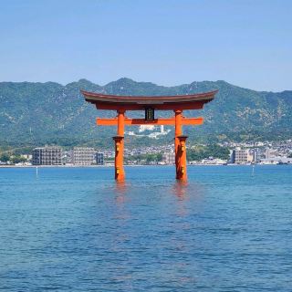 前往日本三大絕景之一的嚴島神社