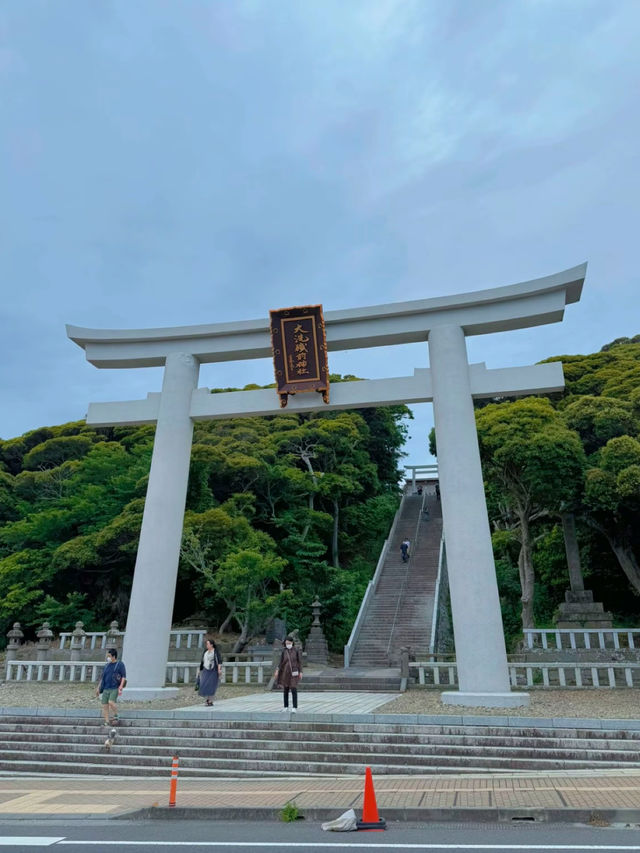 海に浮かぶ鳥居が神々しい⛩✨絶景パワースポット大洗磯前神社🫣💎💞【茨城】