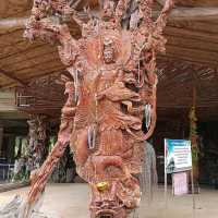 วัดเขาถ้ำประทุน ชมโบสถ์รากไม้ หนึ่งเดียวในไทย