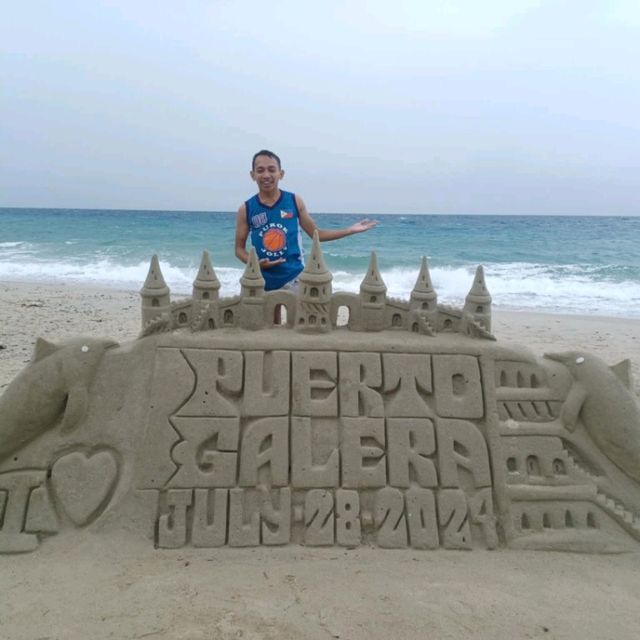 Beautiful White beach in Puerto Galera.
