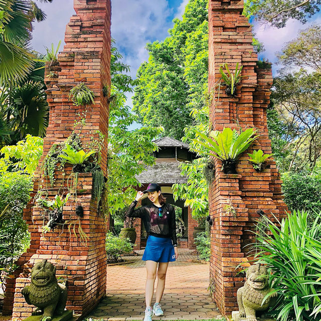 Fort canning beautiful hike with 🇸🇬 history 