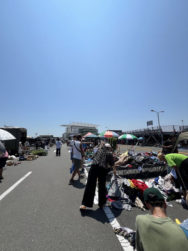 東京最大的週末二手市集！大井競馬場