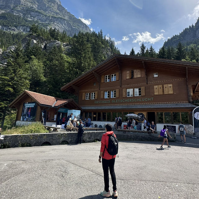 Glacier canyon- Grindelwald- Switzerland!! 