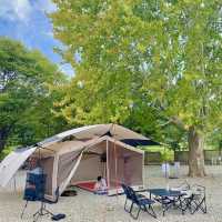노을이 예쁜 학교 개조 캠핑장 ‘솔부엉이 캠핑장’🏕️