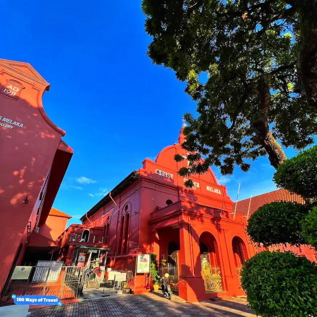 🇲🇾 Discover Melaka’s Iconic Christ Church: A Colonial Masterpiece