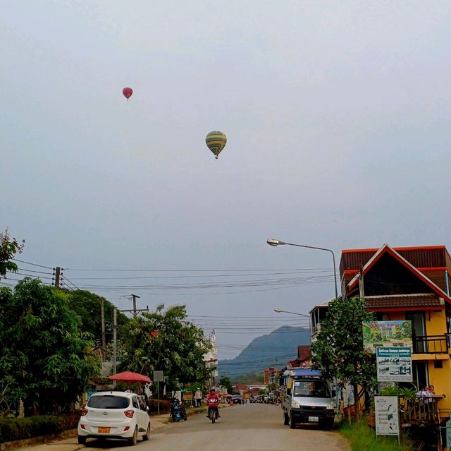老撾萬榮熱氣球🎈之旅，來之雲端的浪漫