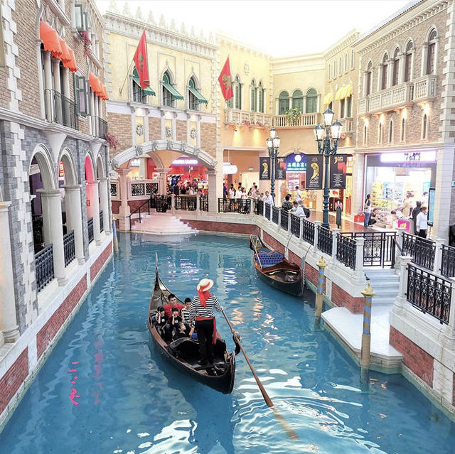 澳門威尼斯人 貢多拉之旅