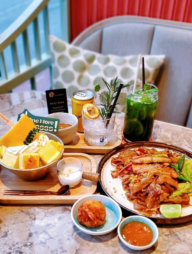 新派泰國Café 芒果乳酪疊疊冰