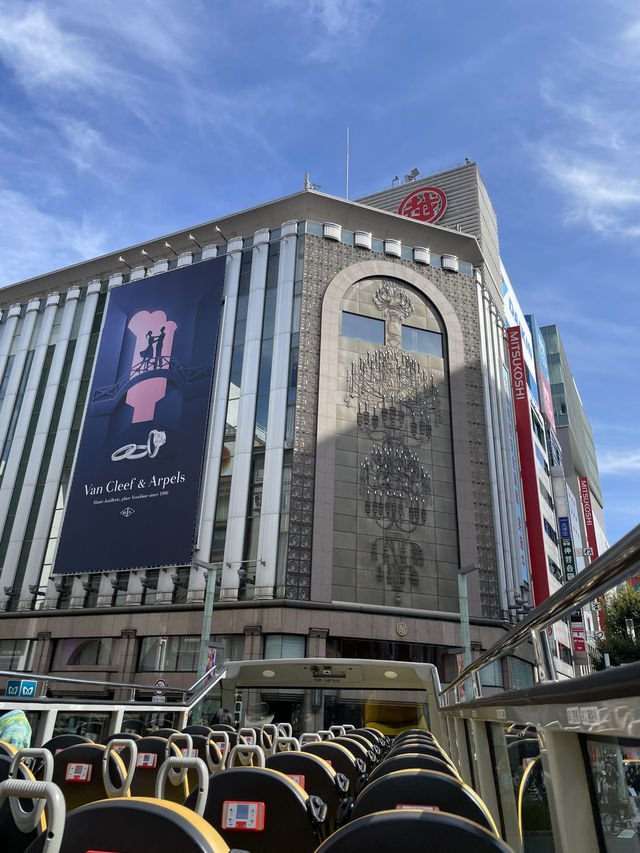【東京都】東京を歩かずに観光できる！屋根なし2階建バスで車窓観光！！