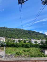 Voss 搭纜車上山看風景