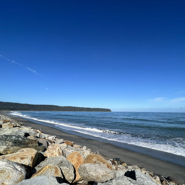 Fantastic Bruce Bay with historical significance