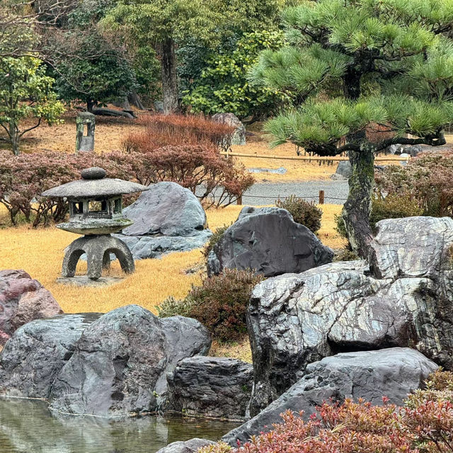 深田氏庭園：庭園靜謐🍃🌸