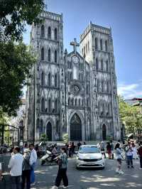 โบสถ์คาทอลิก ⛪️ เก่าแก่&สวยเด่นที่สุดในฮานอย