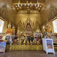 The only one golden Chapel in Thailand