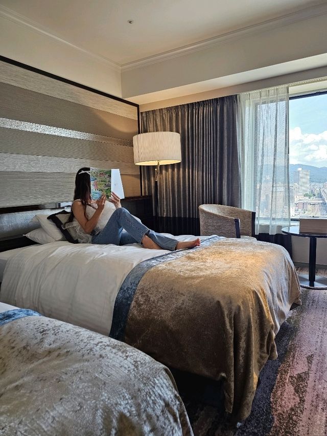 【岡山/贅沢一人旅】最上階フロアで楽しむ、一人ホテルステイ💞