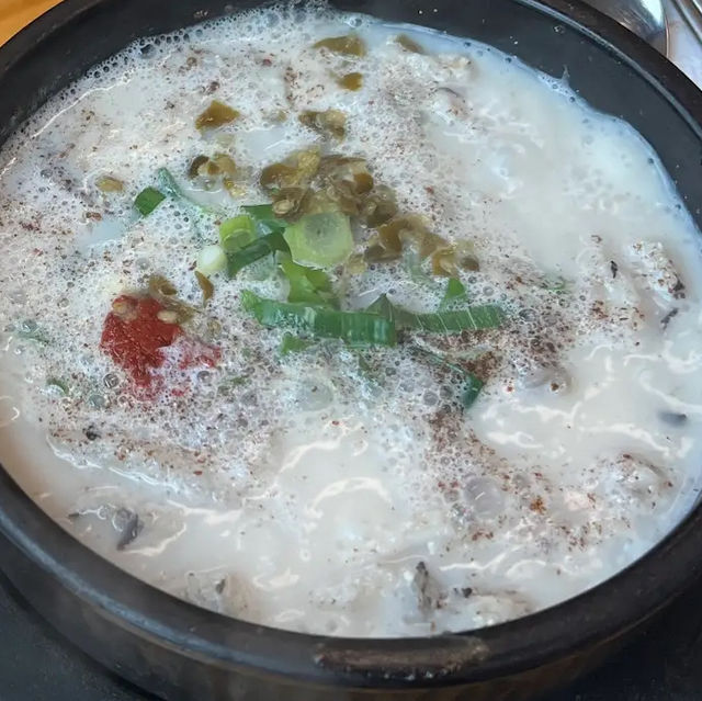 얼큰한 해장국