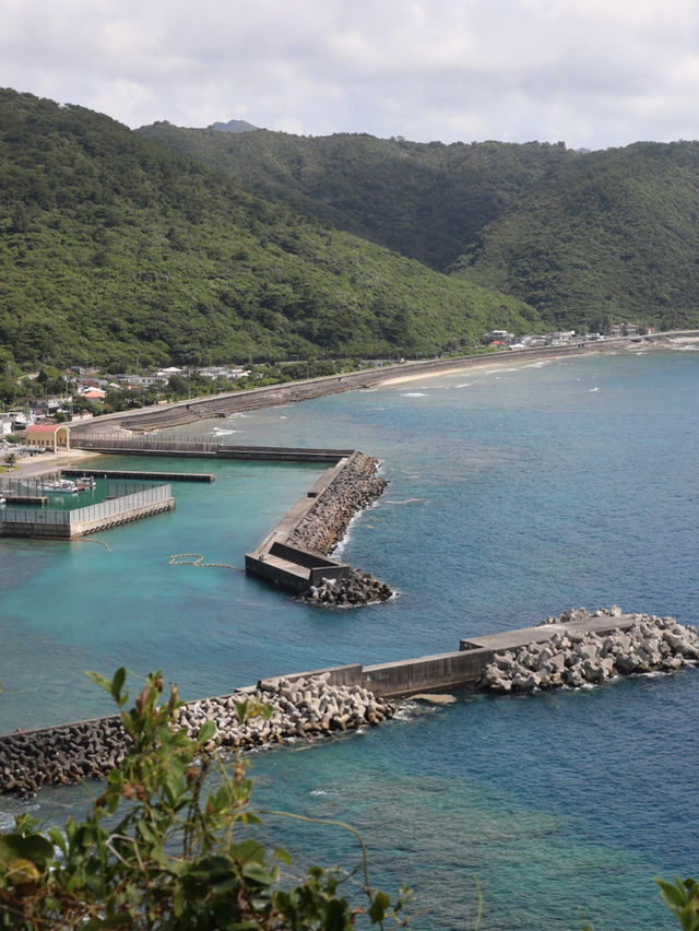 【沖縄🇯🇵】鮮やかな青い海を眺めて💙