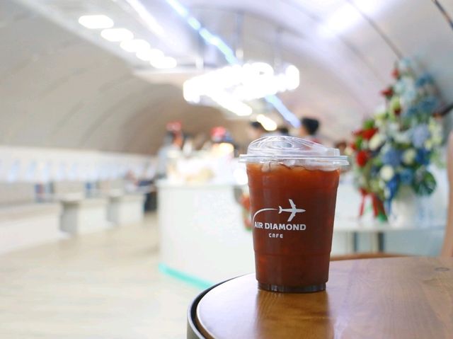 คาเฟ่เครื่องบิน Air Diamond cafe