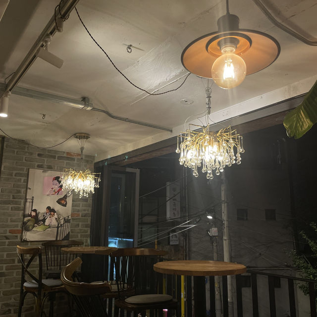 【🇰🇷新論峴】24時間営業カフェ「ab cafe」