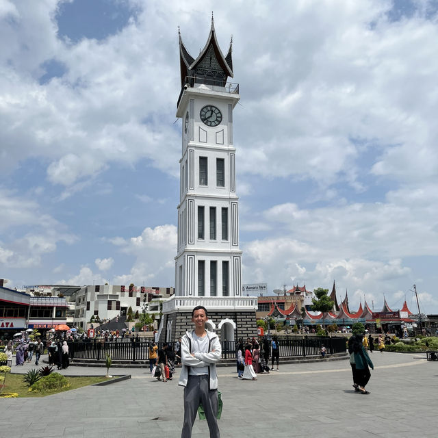Stunning building of Jam Gadang in West Sumatera