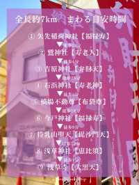 浅草七福神巡りで開運散歩【東京】