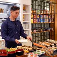บุฟเฟต์ปูอลาสก้า Courtyard by Marriott Phuket Town