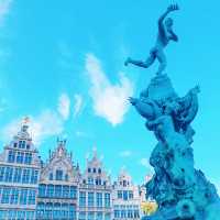 【ブラボー像がインパクト大】アントワープ🇧🇪