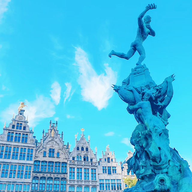 【ブラボー像がインパクト大】アントワープ🇧🇪