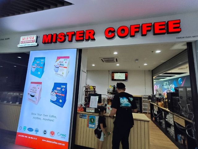 Experience Malaysia Coffee Bean brand; Mister Coffee