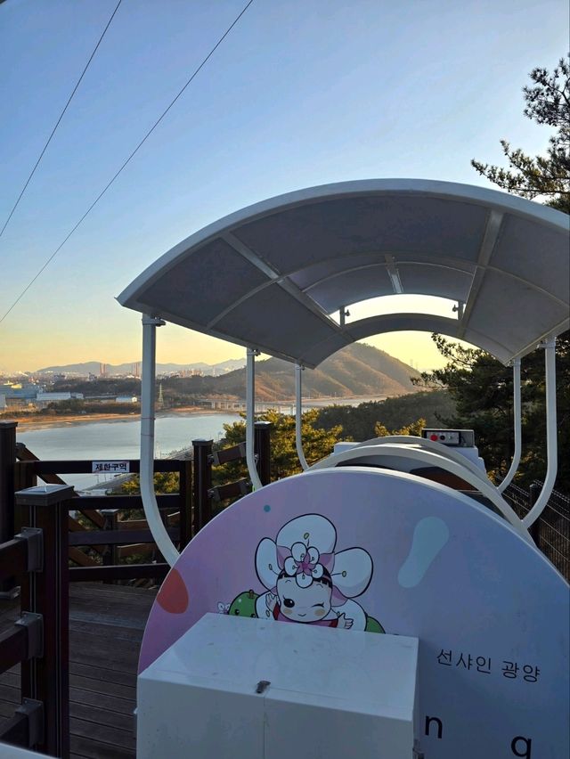 섬진강을 날으는 짜릿한 광양 나들이💛