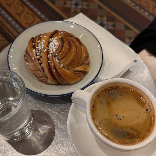 Amazing coffee and pastries