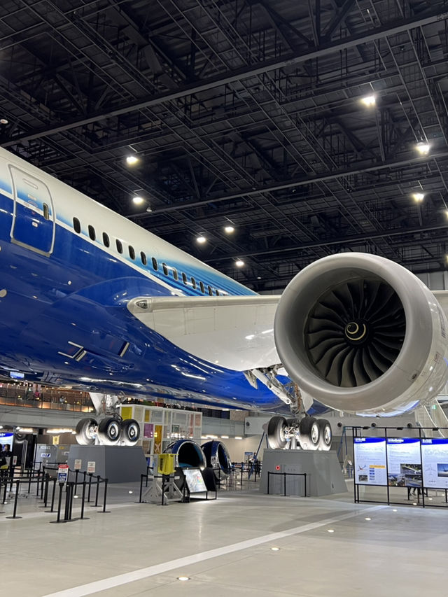 名古屋中部國際機場｜二航廈航空波音飛機樂園