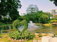 泰國曼谷市中心城市綠洲湖泊公園免稅店一日遊行程，適合休閒逛街打卡拍照📸