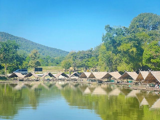 เที่ยวห้วยตึงเฒ่า (บริเวณอ่างน้ำ) 🏞️🛶