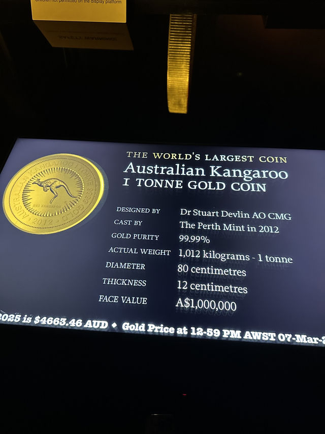 <澳洲珀斯>黃金處處嘅造幣廠