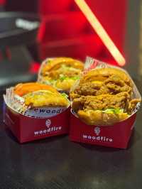 Classy Red Black Themed🍔WOODFIRE🍔Fast Food Cafe 