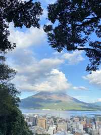 美麗的櫻島火山