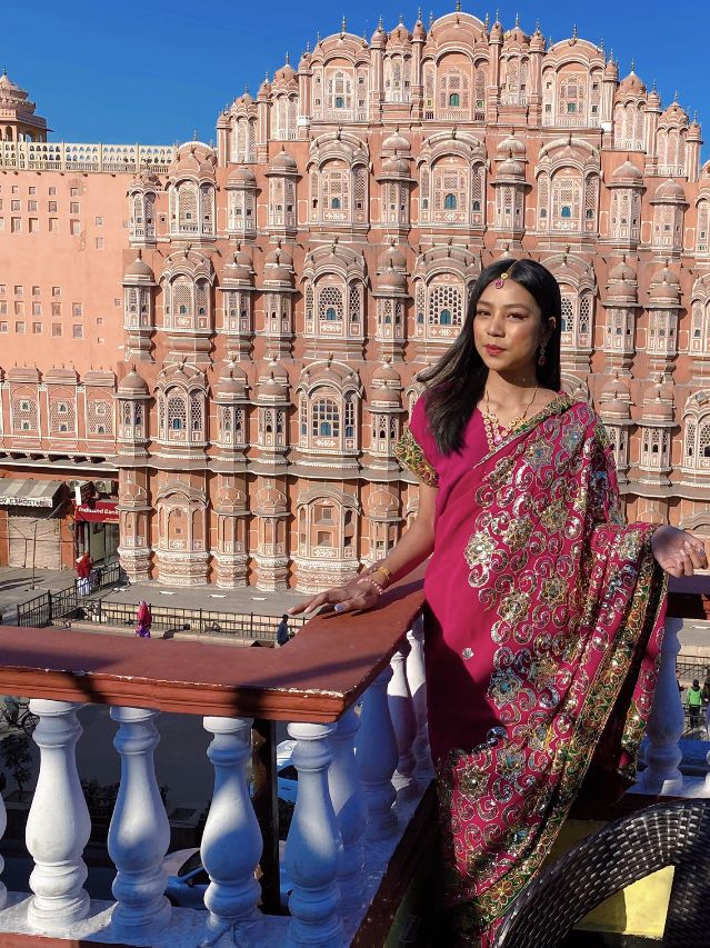 Hawa Mahal ชัยปุระ อินเดีย พระราชวังแห่งสายลม ✨