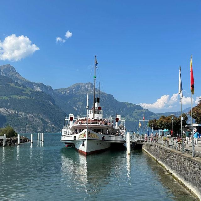 🚢✨ Lake Lucerne Cruise from Vitznau: A Scenic Symphony of Alps & Waterside Charm