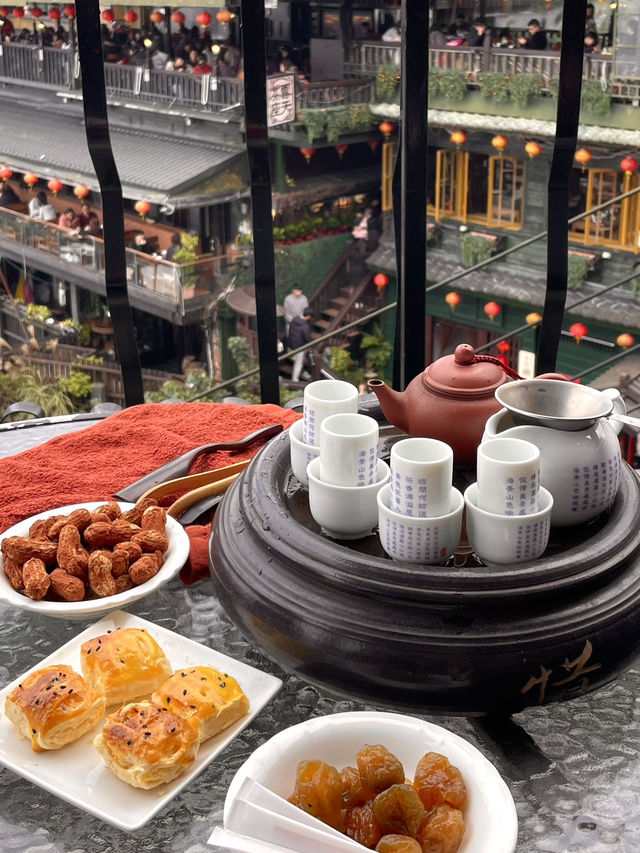 🍵 지우펀의 풍경을 마시는 시간, 해열루에서의 찻잔 한 모금